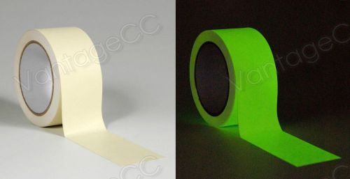 1 metre of 25mm wide photoluminescent glow in the dark egress marking tape 1&#034; for sale