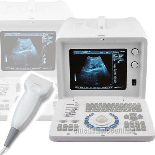 10-inch svga resolution monitor ultrasound scanner + 3d work + linear for sale