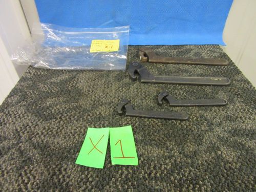 4 PC ADJUSTABLE SPANNER WRENCH PRO AMERICA WILLIAMS 3/4&#034;-2&#034; 2&#034;-4-3/4&#034; 9101 9103