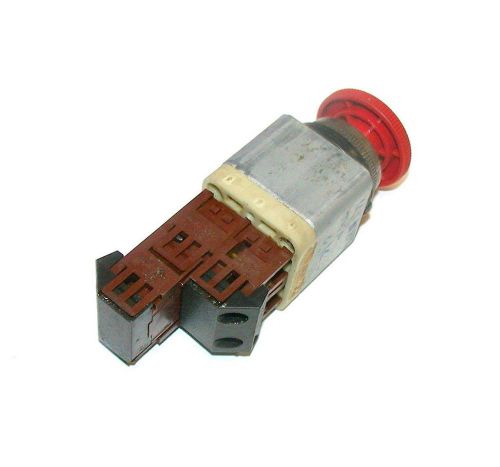 FUJI ELECTRIC AHX291 MAINTAINED PUSH TWIST RELEASE RED  E-STOP PUSHBUTTON