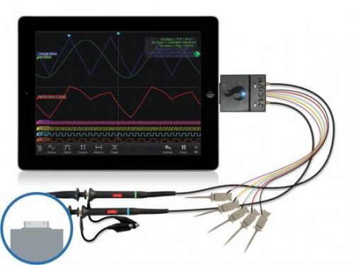 iMSO-204L Portable Oscilloscope Compatible with iPhone and iPad Devices