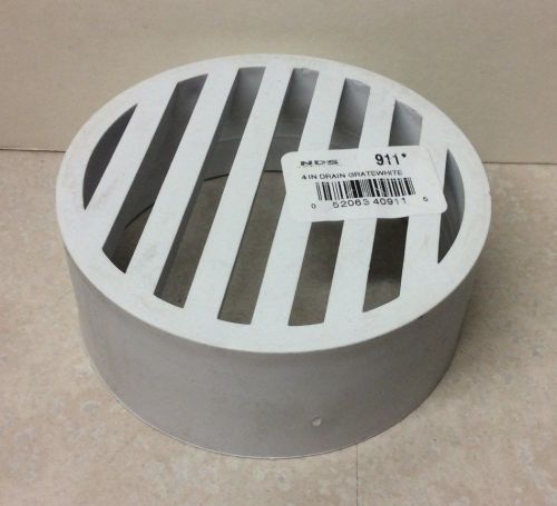 Lot of 25 NDS 911* Plastic Drain Grate for floors/concrete/basement-4 Inch(W-55)