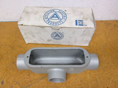 Appleton Electric T125-M 1-1/4&#034; Mall Iron Form 35 Unilets New
