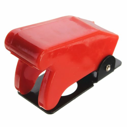 1Pc Red Safety Plastic Switch Flip Cap Cover Guard For Car  Toggle Switch SAC-1