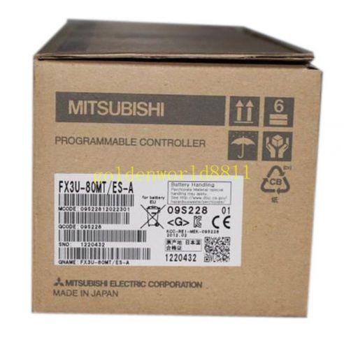 NEW Mitsubishi PLC Programmable controller FX3U-80MT/ES-A for industry use