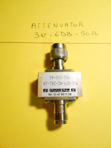 Attenuator Delta Ohm  09-003-706  3W 6DB 50 Ohm