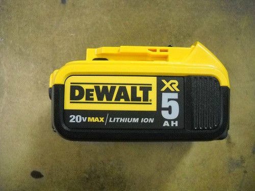 Dewalt dcb205 genuine 20v 5.0 battery for cordless drill impact saw 20 volt new for sale