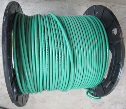 Southwire 12 awg (3.31mm) cu type mtw/thwn/thhn  600v vw-1 10lb spool of green c for sale