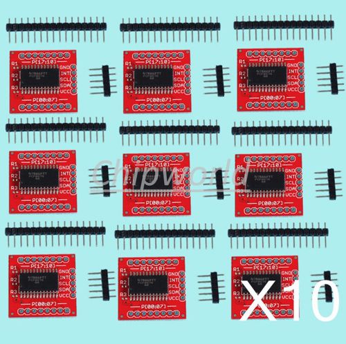 10X PCF8575 I2C I/O Extension Shield Module 16 I/O ports For Arduino New