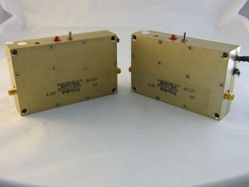 Lot of 2 Microwave RF Dekolink Amplifier 300DA44000