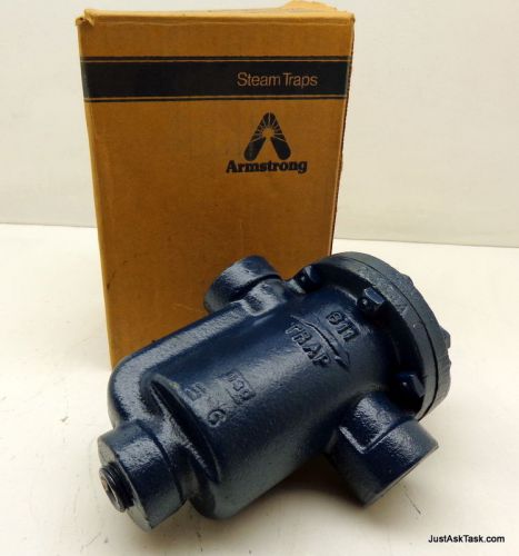 Armstrong 811 1/2&#034; 15 psi horizontal cast iron bucket steam trap for sale