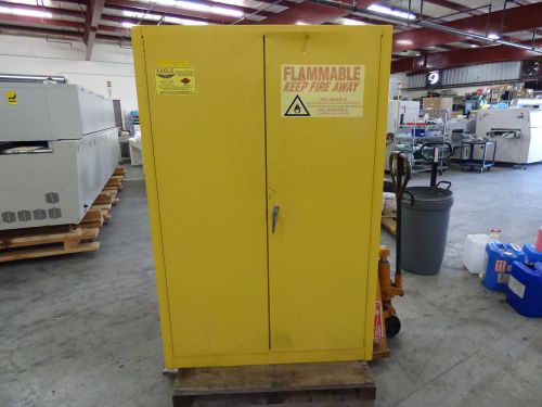 Eagle 1947 45 gal capacity safety storage cabinet for sale