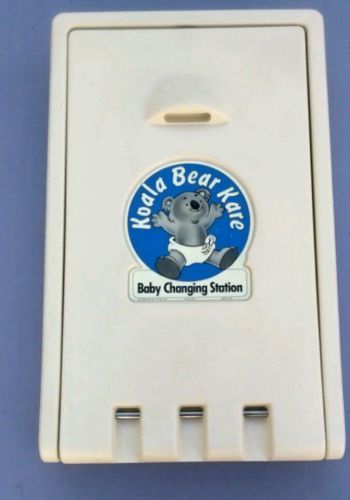 Koala Bear Kare Baby Changing Station Wall Mount Vertical Bathroom Restroom