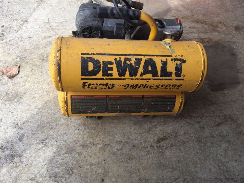 Dewalt twin tank air compressor for sale
