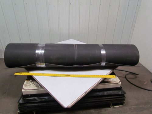 Black nylon fabric top rubber core 4-ply conveyor belt 6ft x 65&#034; for sale