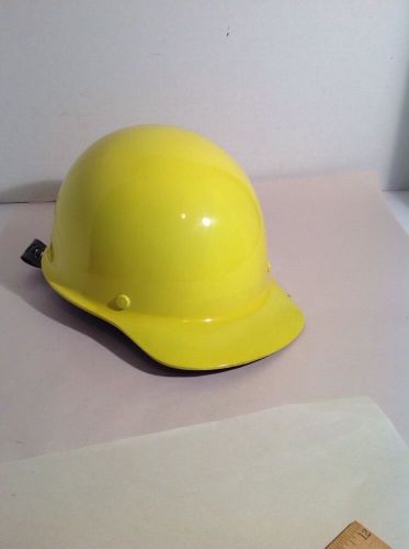 Vintage msa skullgard miners, steelworker, construction yellow hard hat engineer for sale