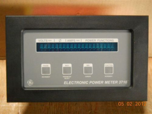 General electric (plpml10cg01) epm3710 electric power meter, new surplus for sale