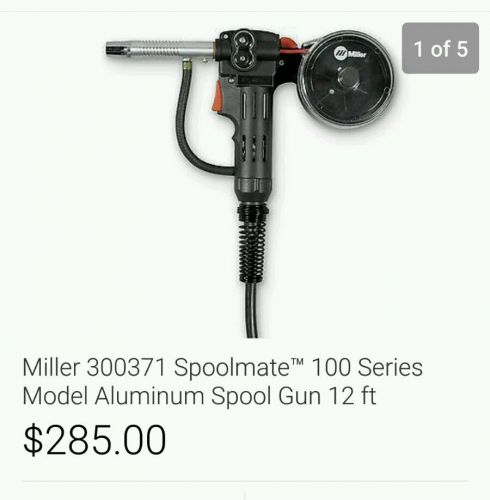 Miller 300371 Spoolmate™ 100 Series Model Aluminum Spool Gun 12 ft