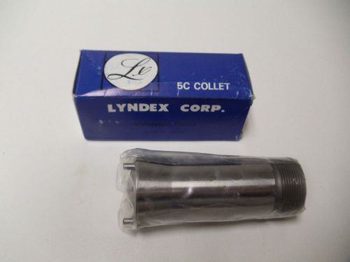 Lyndex 560-001s 5c steel emergency collet, 1/16&#034; pilot hole for sale