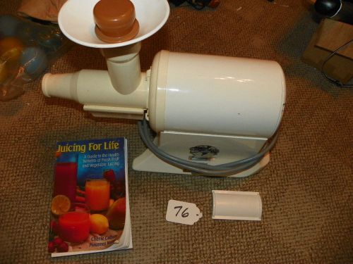 THE CHAMPION JUICER  INDUSTRIAL  1/3 HP