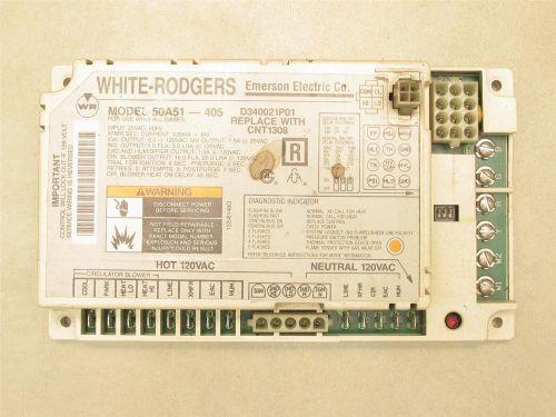 White Rodgers 50A51-405 Furnace Ignition Control Board D340021P01 CNT1308