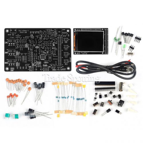 SainSmart DSO138 2.4&#034; TFT Digital Oscilloscope Kit DIY Kits 1Msps + Probe