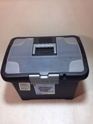 Sterilite Portable File Box