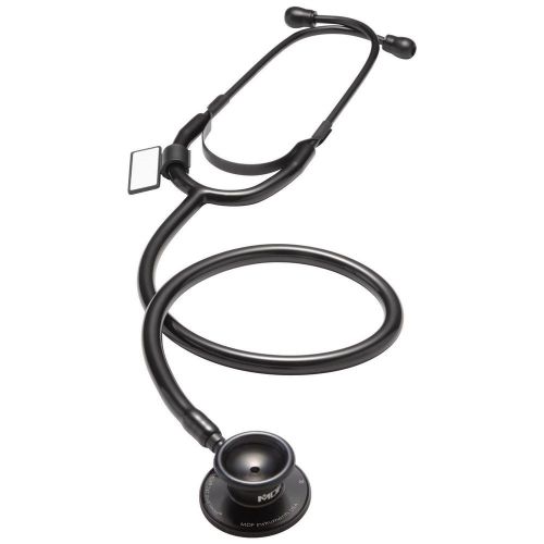 Mdf dual head lightweight stethoscope - all black (mdf747-bo) for sale