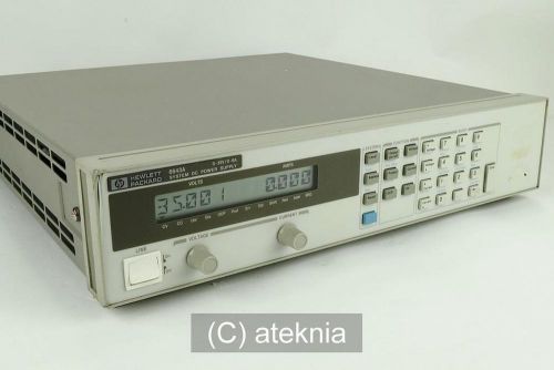 HP Agilent 6643A DC Power Supply for Bench or System Control  35V @ 6A w/ Manual