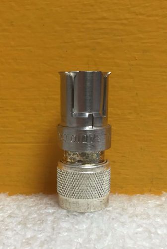 General Radio (GR) 874-QNP, DC to 8.5 GHz, 50 Ohm, GR874 to Type N (M) Adapter