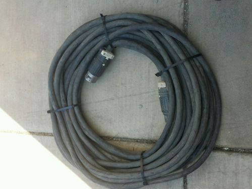 Hubbell wiring device temporary power cord 100 foot cs6364 for sale