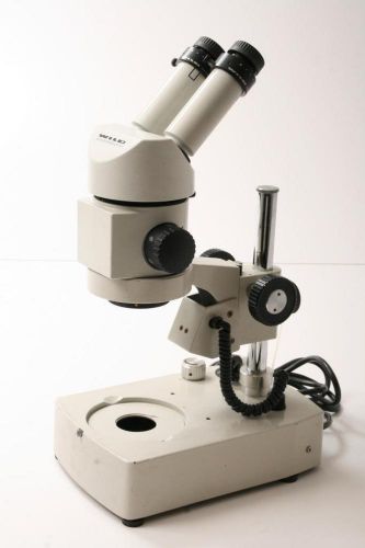 WILD HEERBRUGG M3C STEREO ZOOM MICROSCOPE 10x/21 eyepieces body laboratory