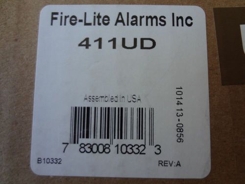 BRAND NEW FIRE-LITE ALARMS 411UD FIRE-LITE 411UD UP/DOWNLOADBLE FREE SHIPPING