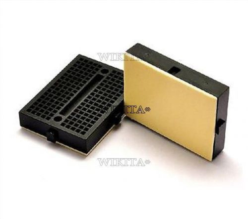 10pcs mini black solderless prototype breadboard 170 tie-points for arduino