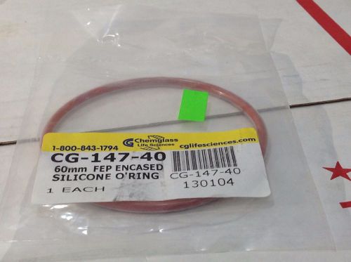 NEW Chemglass O-Ring, FEP-Silicone, 60mm Flange  CG-147-40