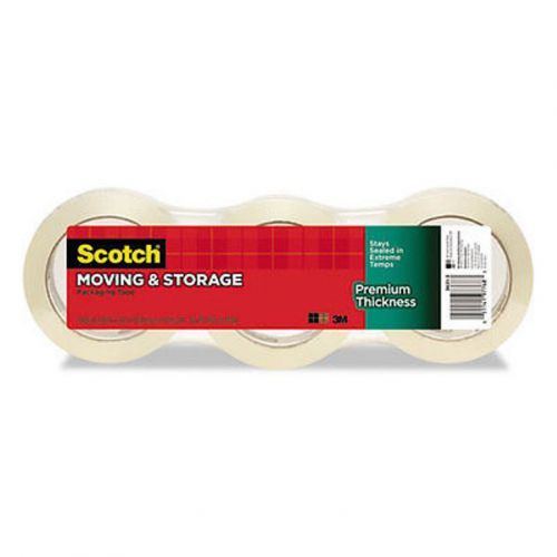 Scotch Moving &amp; Storage Tape, 1.88&#034; X 54.6 Yards, 163 YDS 3/Pac