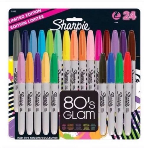 Sharpie 32893PP Ultra-Fine Point Permanent Marker, Assorted Colors, 24-Pack