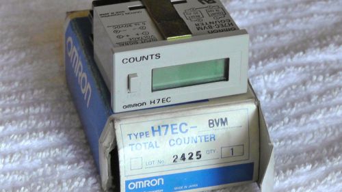 Omron H7EC-BVM Digital Self-Powered Counter Totalizer, 5-30VDC, 1kcps speed