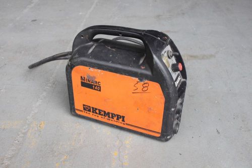 Kemppi MiniArc 140 6102140 SMAW Stick TIG Inverter Welder 140Amp @ 35% 