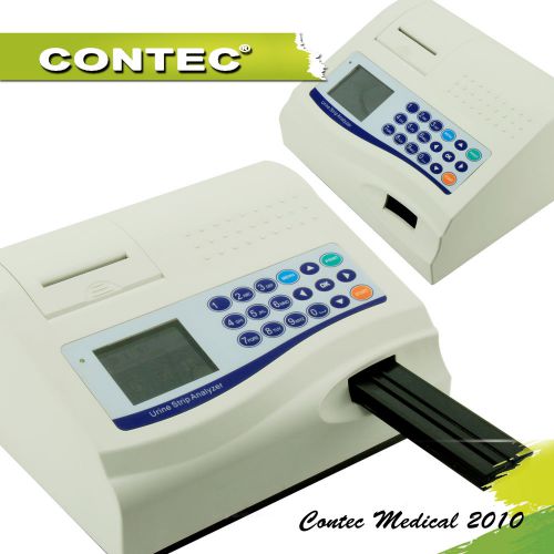 NEW TFT CONTEC BC400 Urine Analyzer GLU,PRO,LEU,SG,PH, Built-in thermal printer