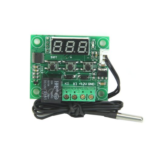 Dc12v -50-110°c digital heat cool thermostat temp temperature control switch wq for sale