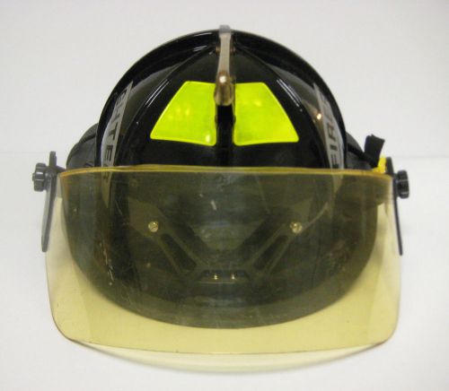 Cairns C-TRD 3D Eagle  Fire Helmet w/ Liner &amp; Chinstrap Used