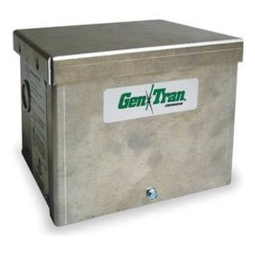 New generac 6343 30-amp 125/250v raintight aluminum power inlet box for sale