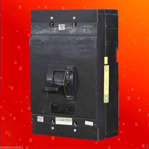 Refurb square d mal361000 circuit breaker 3 pole 1000a 600v 30ka mal feed-thru for sale