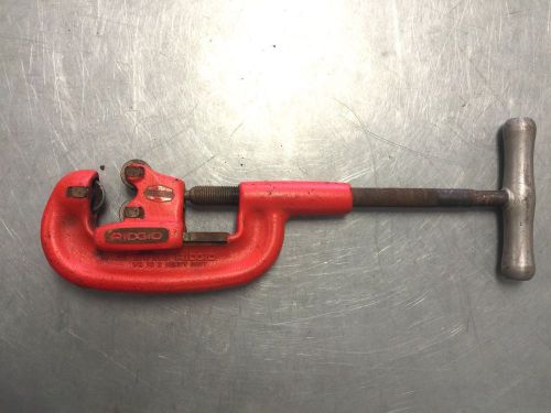 Ridgid 2A/202 Heavy Duty 1/8&#034;-2&#034; Pipe Cutter-Good Condition, Fast Shipping