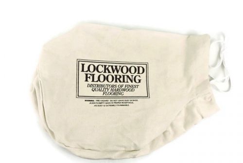 Double Cloth Bottom Dust Bag for Hardwood Flooring Edger NEW