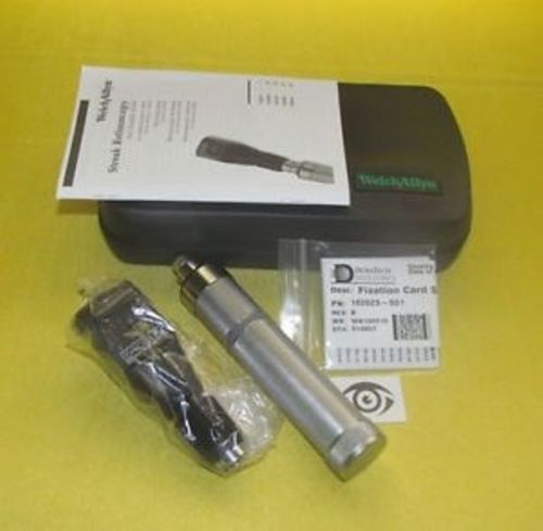 New Welch Allyn 3.5v Streak Retinoscope with Dry Battery Handle-AS#06
