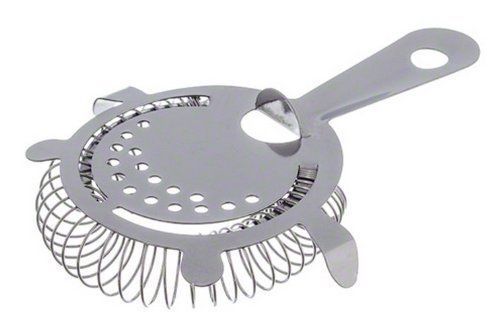 American Metalcraft S209 4-Prong Stainless Steel Bar Strainer