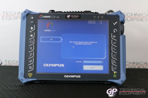 Olympus omniscan mx2 32:128pr ultrasonic phased array flaw detector panametrics for sale