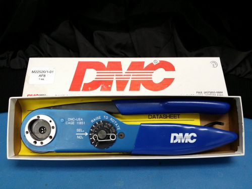 DMC AF8 Mil 22520/1-01 Crimp Hand Tool - New Inbox - Unused